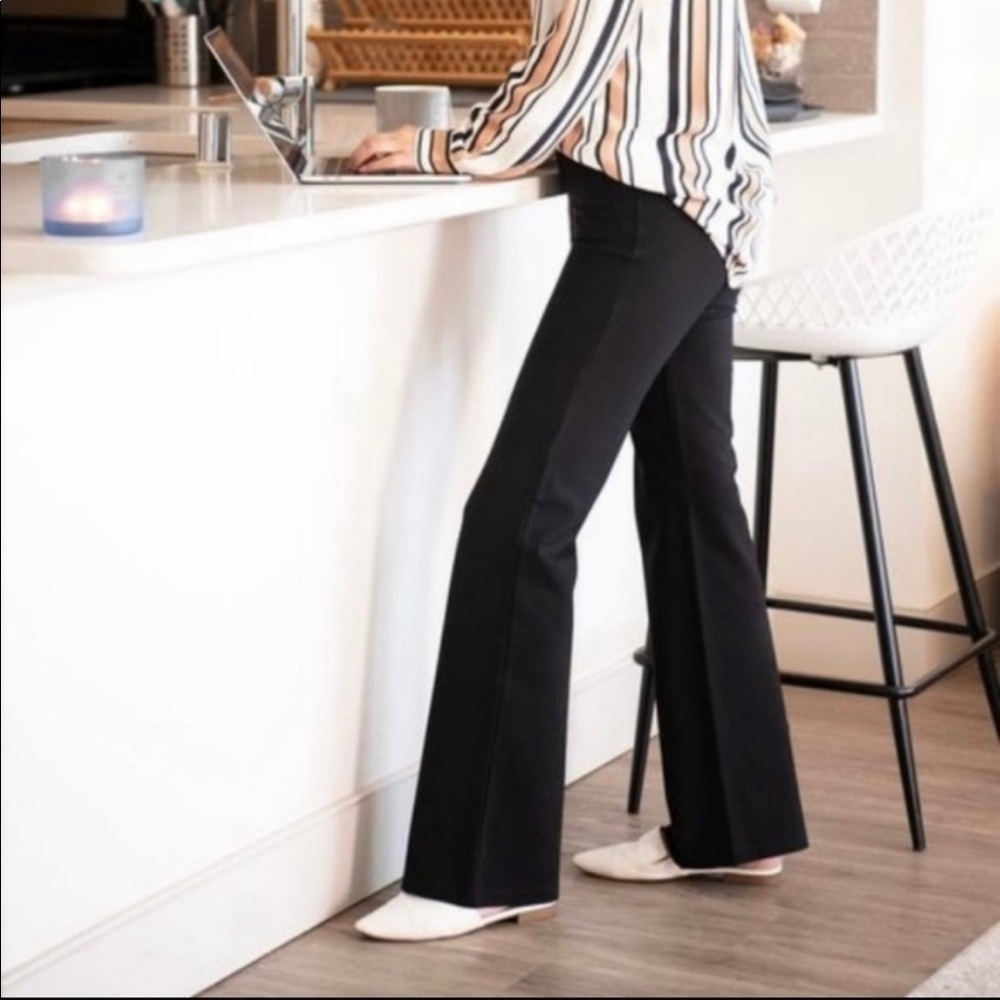 Betabrand • classic straight leg dress yoga pants